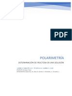 Polarimetría ANALÍTICAII