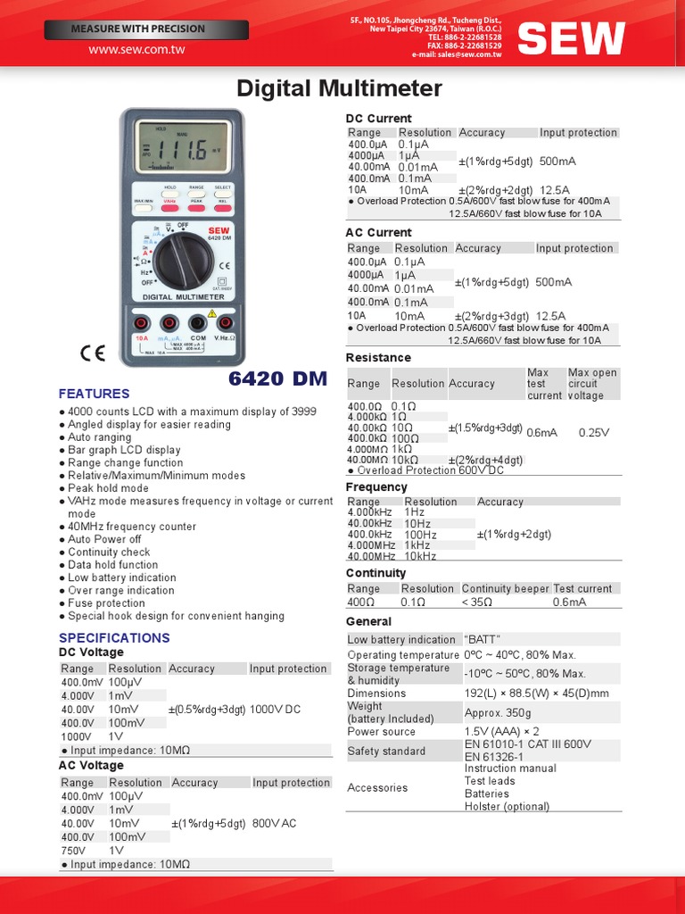 6420DM | PDF | Power Supply | Power (Physics)