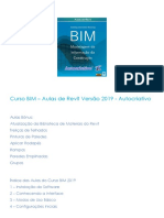 Índice Das Aulas Do Curso BIM 2019