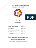 Analisis Dan Desain Sistem Informasi Pencarian Kos "Kosku"