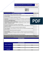 Anexo #54 - Checklist Trabajos en Espacios Confinados (Act.2017) - Contratista