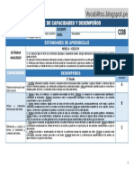 MATRIZ DE CAPACIDADES-CO8-2do Grado