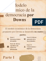 Modelo Económico de La Democracia: Por Downs