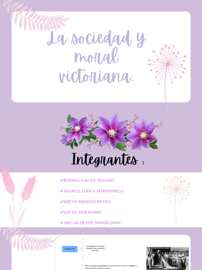 La Sociedad y Moral Victoriana PDF