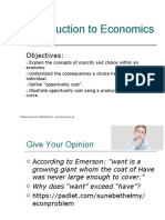 Intro to Economics - Online Lesson