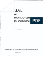 Manual de Proyecto Geométrico de Carreteras - 1991