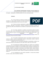 Portaria N. 018-2020 - Tornar Pública Medidas de Prevenção para Enfrentamento COVID 19