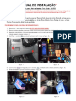 MANUAL de INSTALAÇÃO - Módulo para Abrir EFechar Teto Solar ...