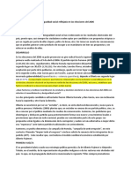 La Desigualdad Social Reflejada en Las Elecciones Del 2006-Peru