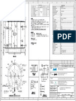 G.A. Drawing For ACID PREPARATION CUM Dosing Tank (T-1302)