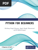 Python For Beginners Vol 1