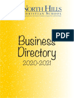 NHCS Business Directory 2020-21