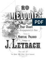 Leybach_-_Mélodies_-_20_Songs