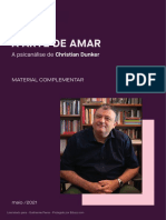 Christian Dunker - A Arte de Amar - Curso Da Casa Do Saber