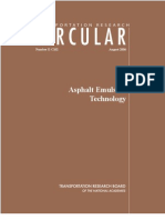 Asphalt Emulsion Technology