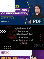 78 - Top Short Tricks To Solve Trigonometry - 28 - June - 2022pp