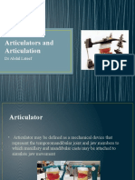 Articulators and Articulation
