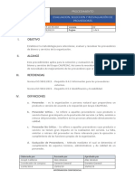 SIG-VT-PR-003 Evaluación y Selección de Proveedores - LEVOBS