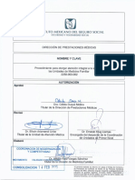 Procedimiento para Otorgar Atención Integral A La Salud en Las UMF 2250-003-002