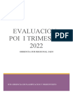 Evaluacion Poi I Trimestre 2022