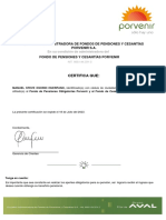 Certificado Pensiones Manuel Osorio