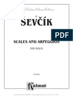 Ševčík - Scales and Arpeggios For Violin