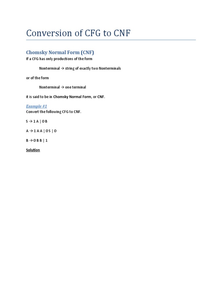 Conversion of CFG To CNF PP 26052023 080720am | PDF | Teaching Methods ...