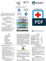 PJN - Tríptico PRIMEROS AUXILIOS