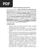 Acta de Compromiso de Pago