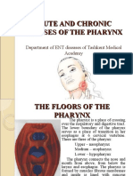 Acute and Chronic Diseases of The Pharynx