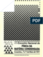 XIV Encontro Nacional de Fisica Da Materia Condensada