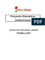 Proyecto Educativo Institucional 2017 Agregar Perfiles y Plan de Estudios