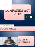Cos Act 2013, Audit