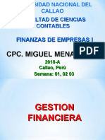 Semana 01 Gestion Financiera 2018a