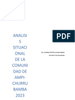 Analisis Situacional de La Comunidad de Ampi 2023