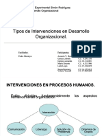 PDF Tipos de Intervenciones en Desarrollo Organizacional - Compress