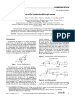 Chinese Journal of Chemistry, 31 (1), 15-17 (2013) - Drospirenone