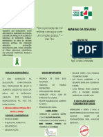 Folder Explicativo Disfagia Neurogenica e Posicionamento e Oferta