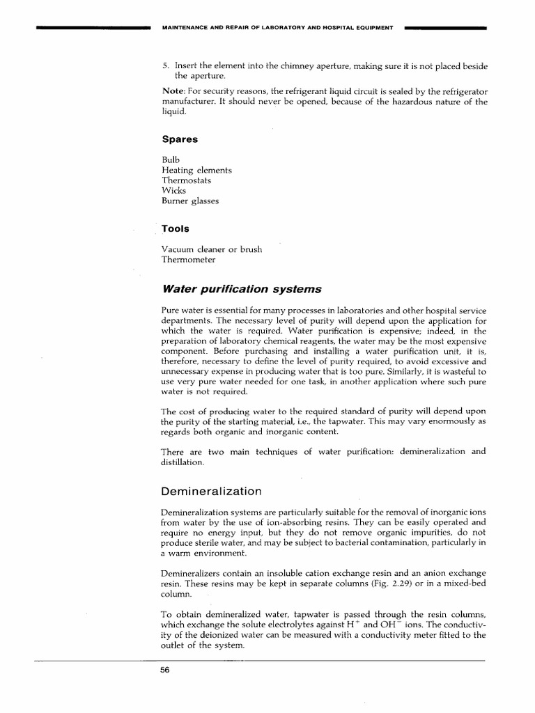 WHOwater Purificatio Systems PDF