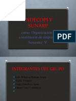 Indecopi y Sunarp Grupal