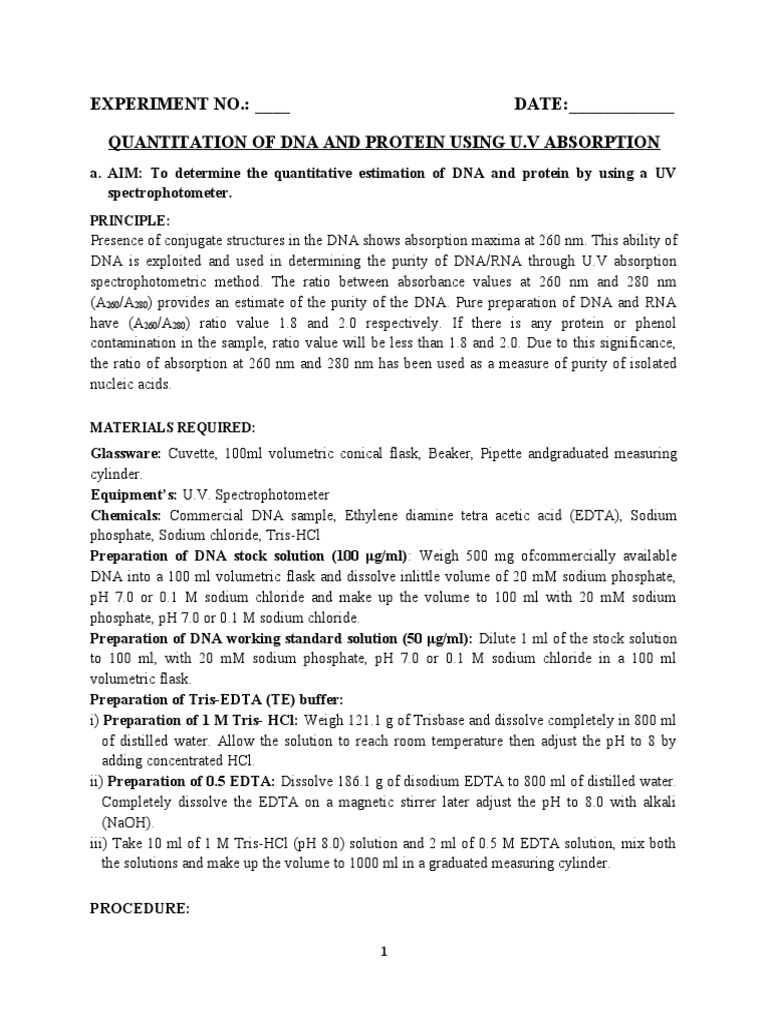 Lab Practical UGECBTP501 - Final | PDF | Gel Electrophoresis ...