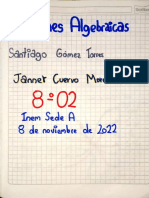 Fracciones Algebraicas Santiago Gomez Torres 8-02