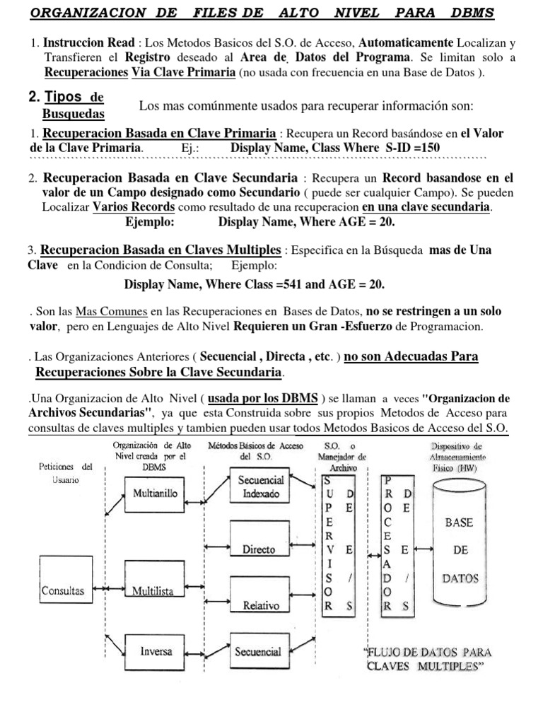 Estructura de Base de Datos | PDF | Bases de datos | Lenguaje de ...