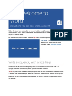 Vsdvwelcome To Word