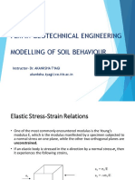 Lecture 11 - Modelling of Soil Behaviour