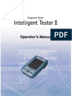 Toyota Tester 2 Scanner Manual