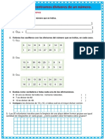 D2 A1 FICHA MAT. Encontramos Divisores de Un Número.