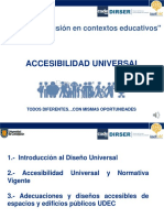 Accesibilidad Universal en Conexto Educactivo