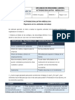 Formato de Actividad Evaluativa - ERGONOMÍA LABORAL