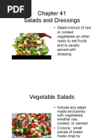 CH 41 Salads and Dressings